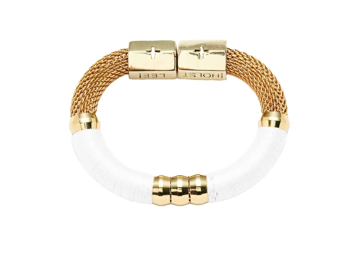 Mesh Classic White Bracelet