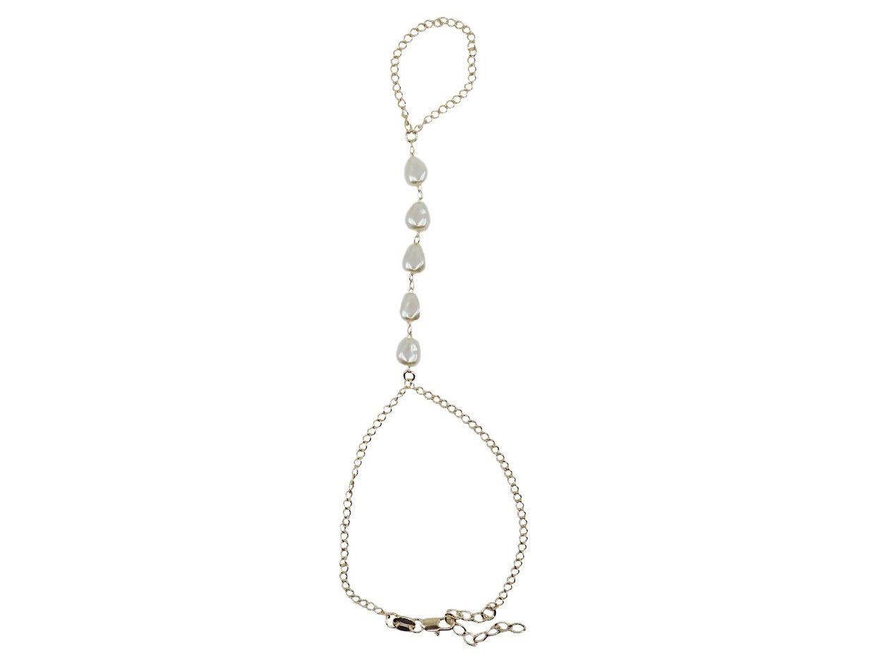Baroque Pearl Hand Chain