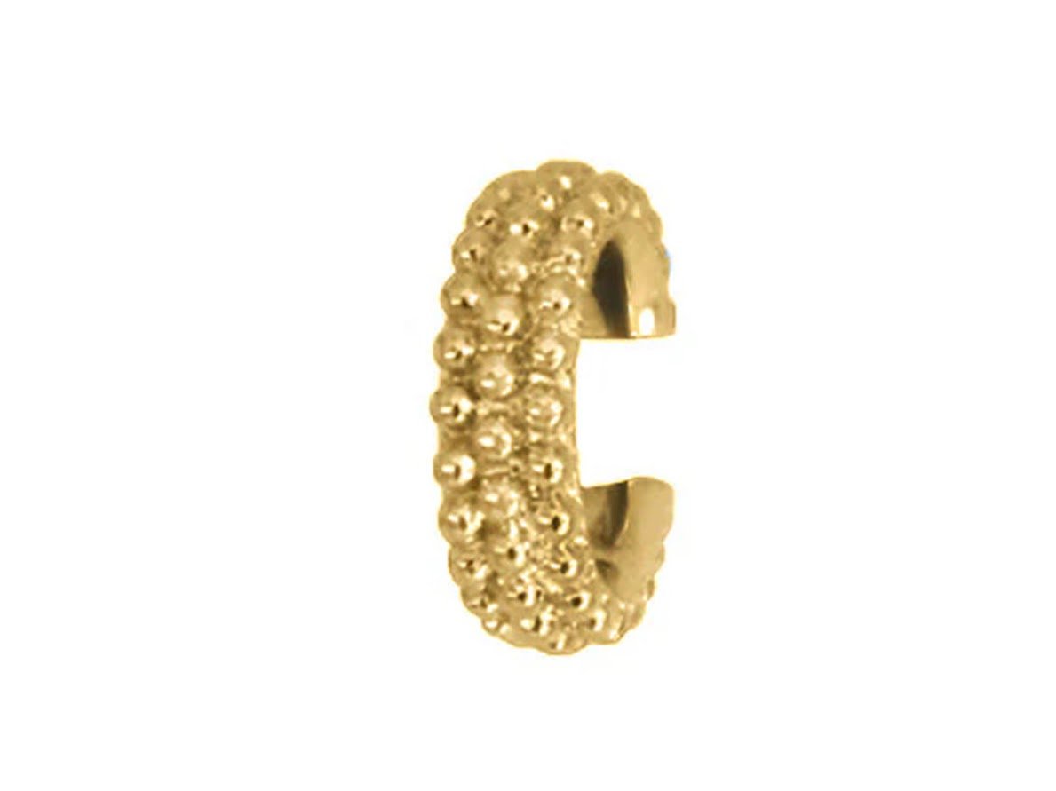 Gold Ear Cuff with Beading