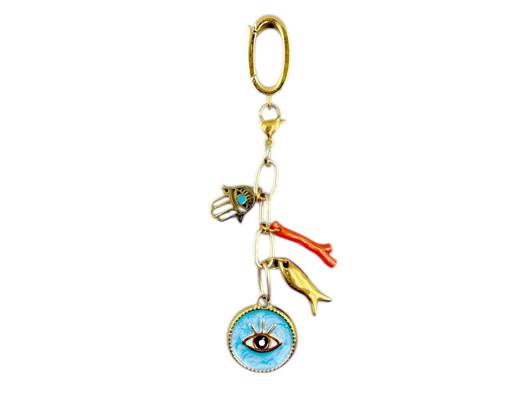 Bikini Charm with Evil Eye