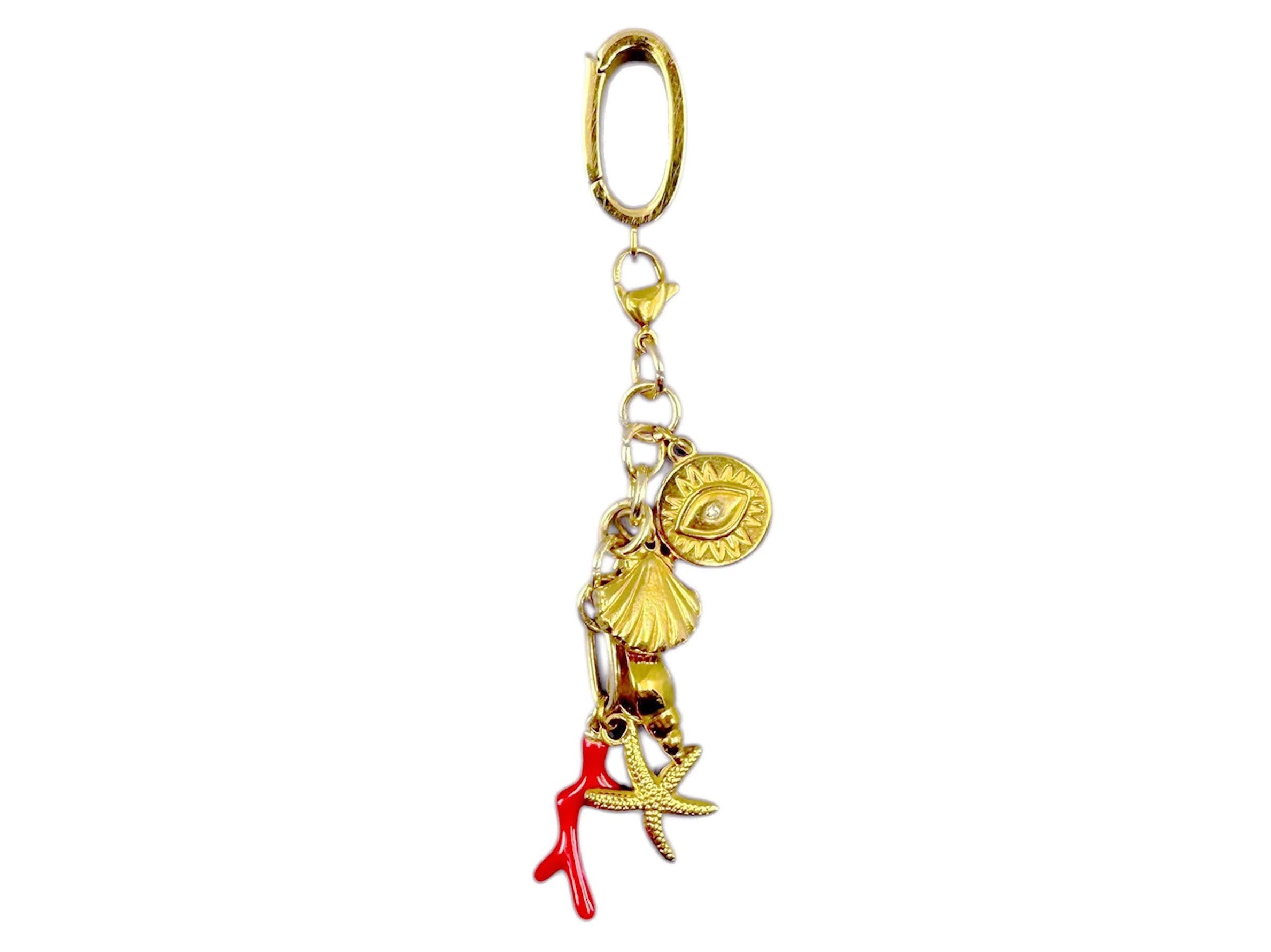 Bikini Charm with Two Shells
