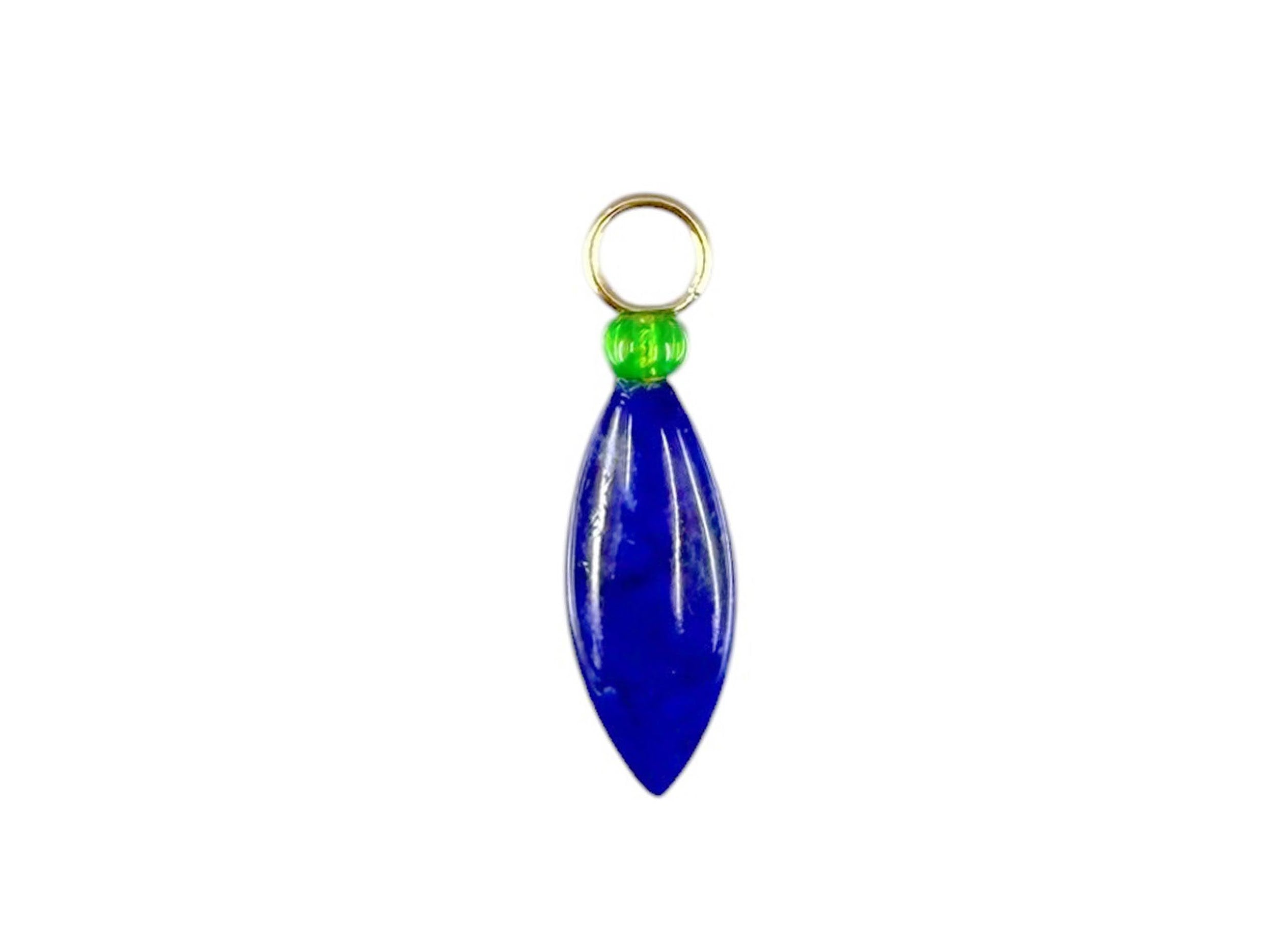 Lapis and Opal Charm
