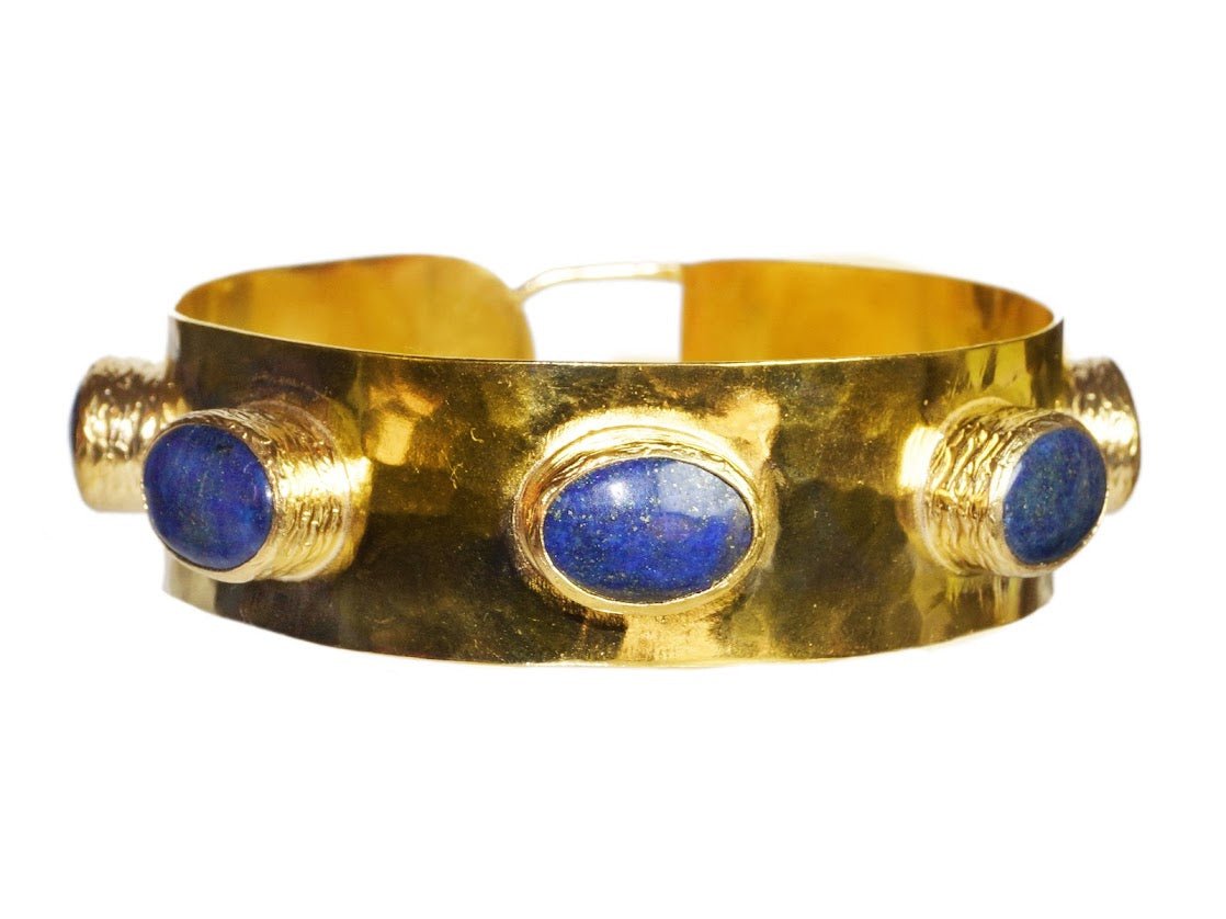 Byzantine Bangle with Lapis