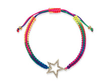 Load image into Gallery viewer, Star Charm Rainbow Bracelet
