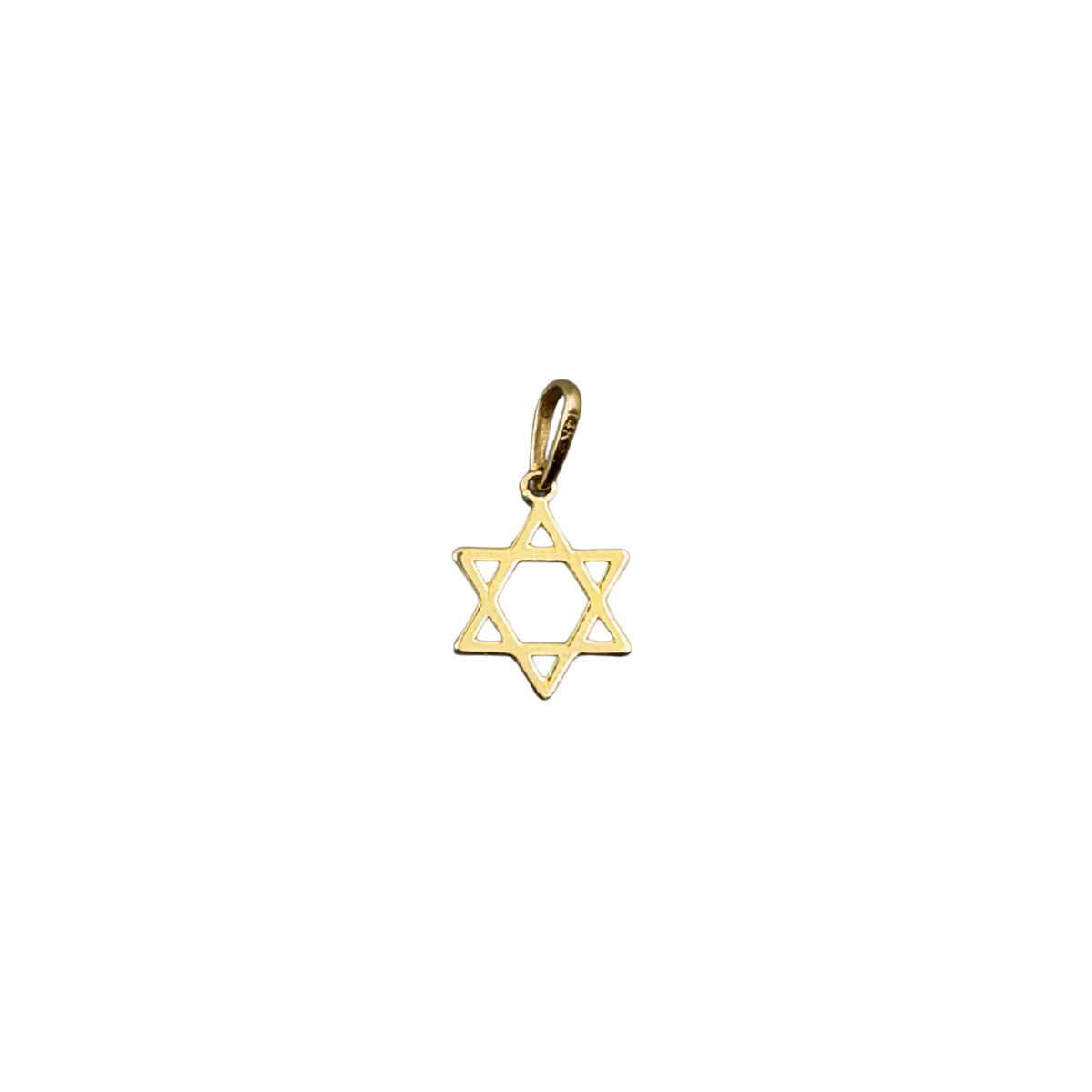 14k Star of David Charm