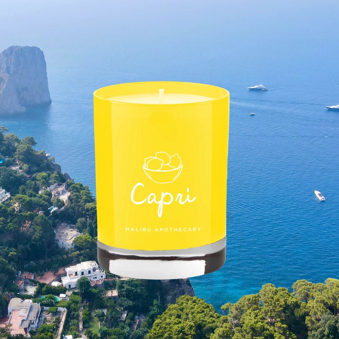 Capri Lemon Peel and Sage Candle