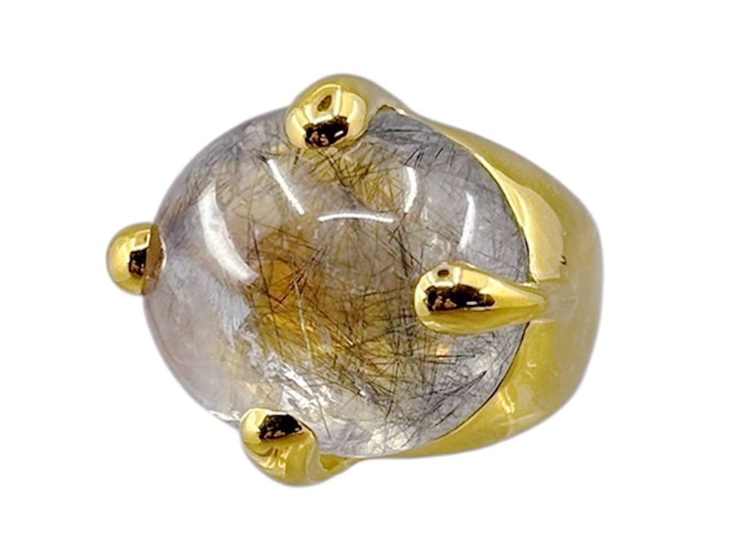 Rock Crystal Chrissie Ring