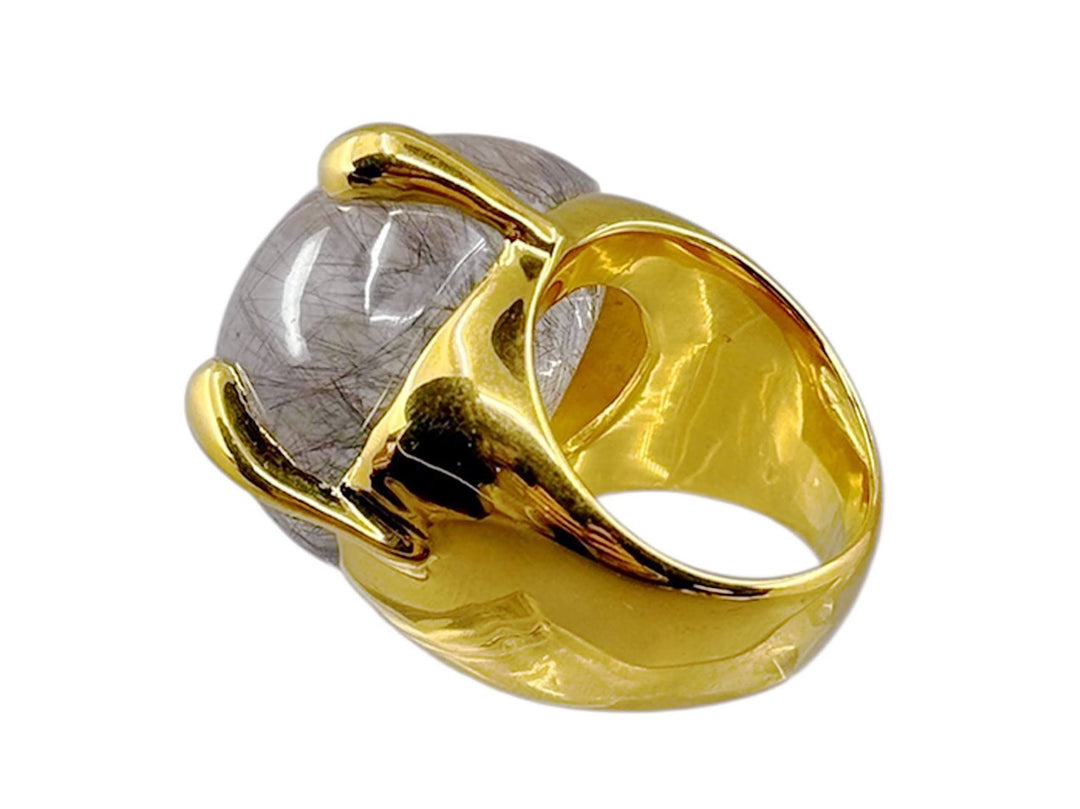 Rock Crystal Chrissie Ring
