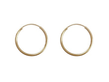 Load image into Gallery viewer, 14k Gold Hoops

