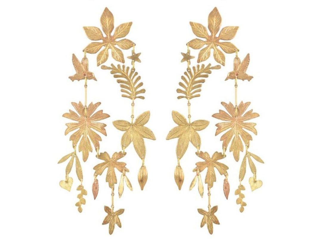 Dangling Jungle Earrings