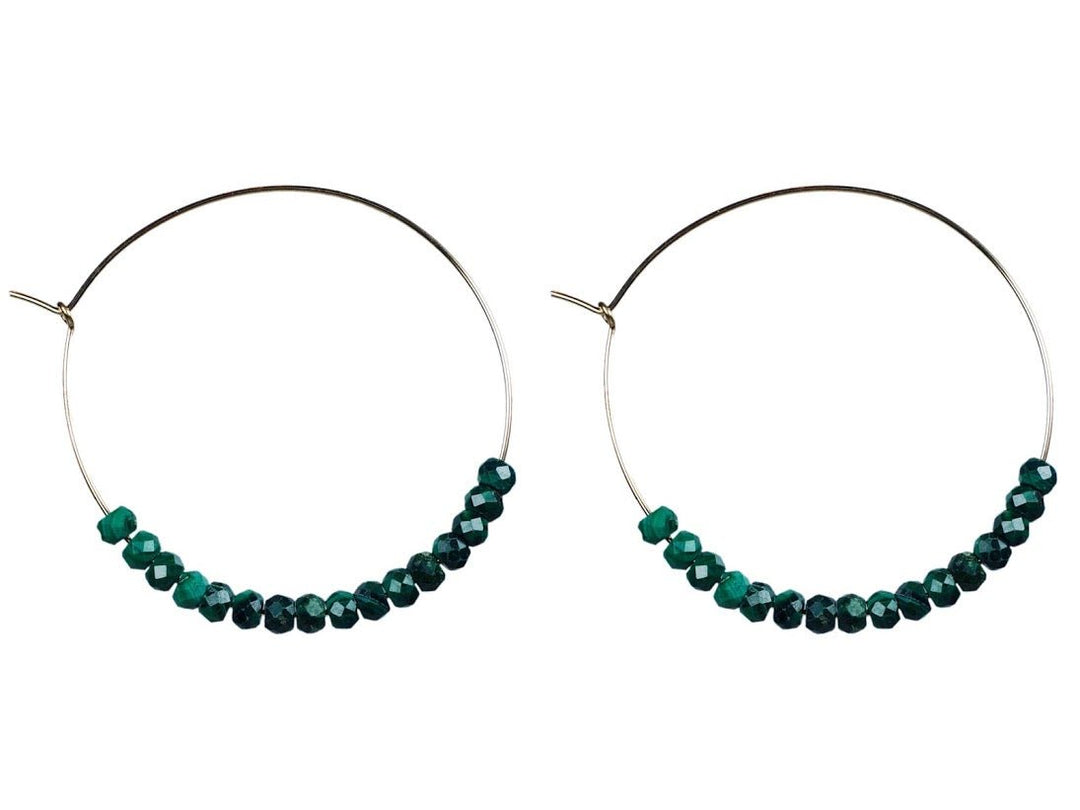 Malachite Hoops