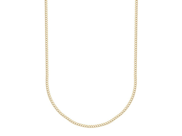 14k Curb Chain Necklace