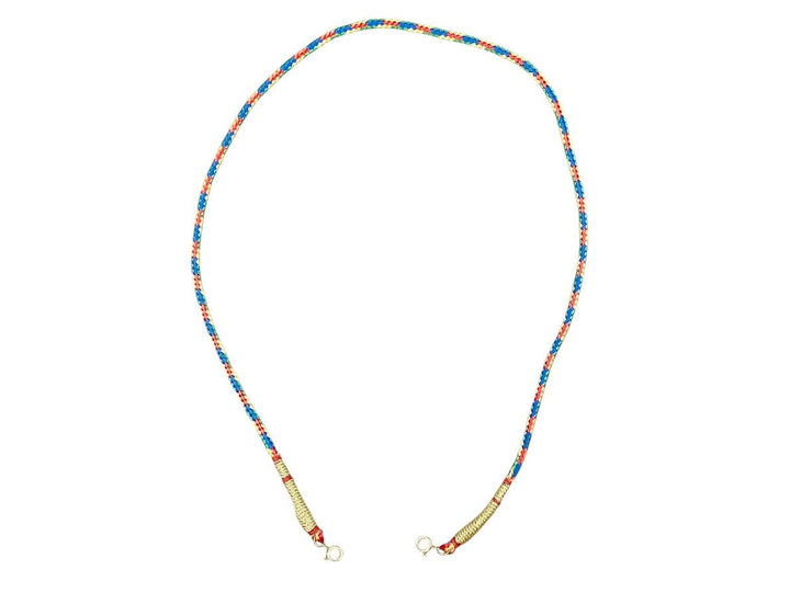 Red, Gold, and Green Woven Cord
