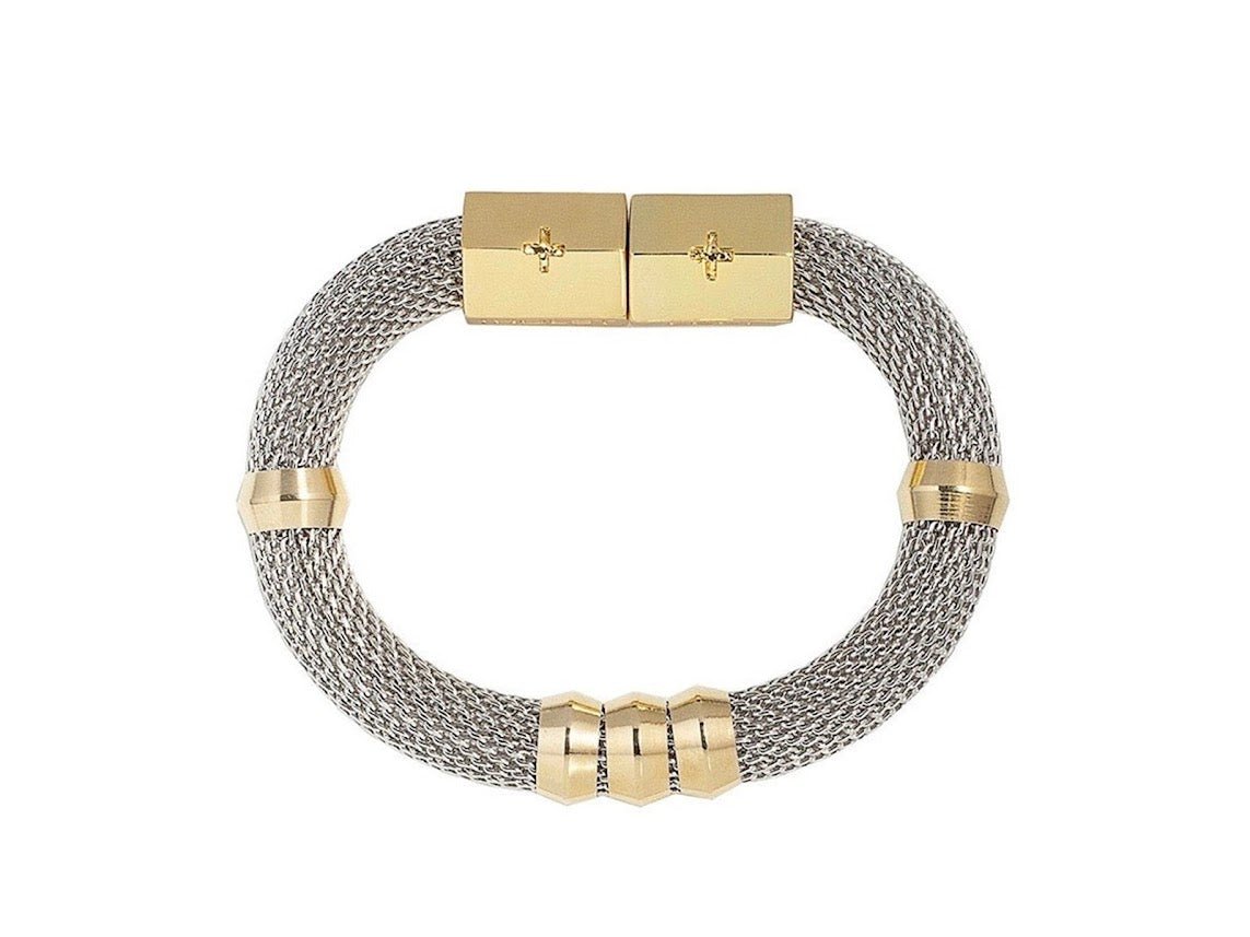 Mesh Classic Silver Bracelet