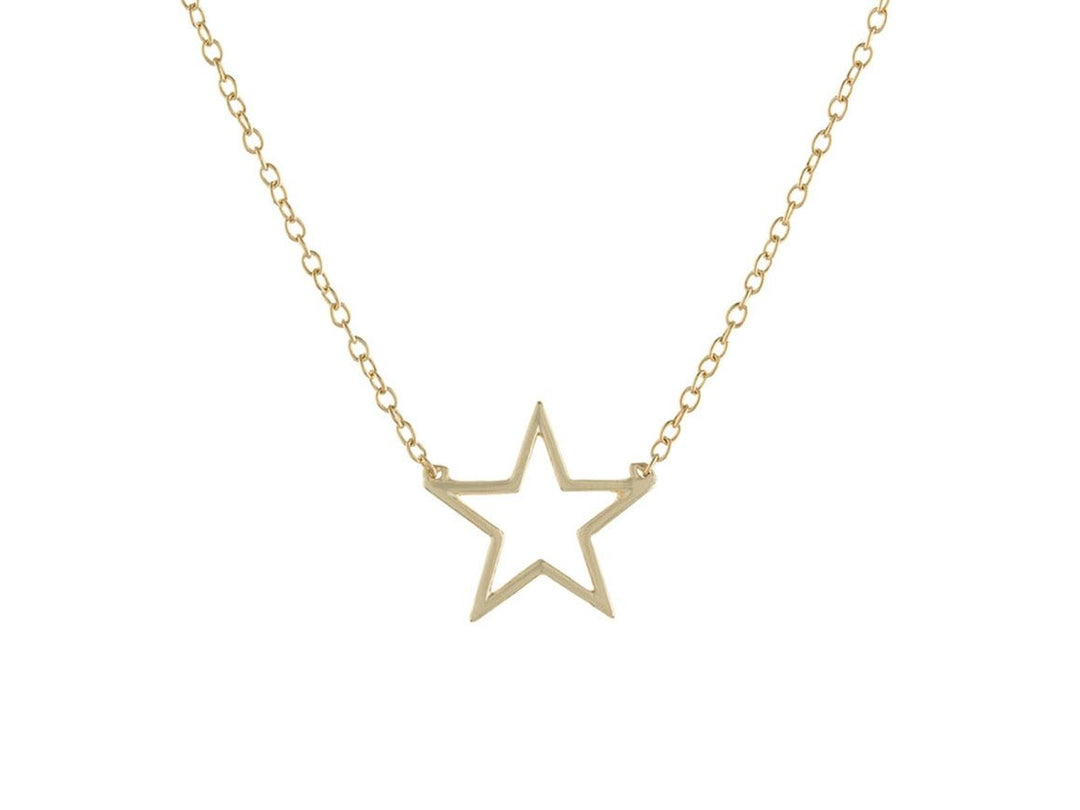 Open Star Necklace