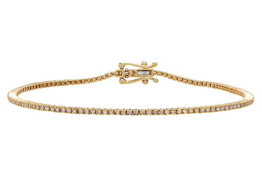 14k Diamond Tennis Bracelet