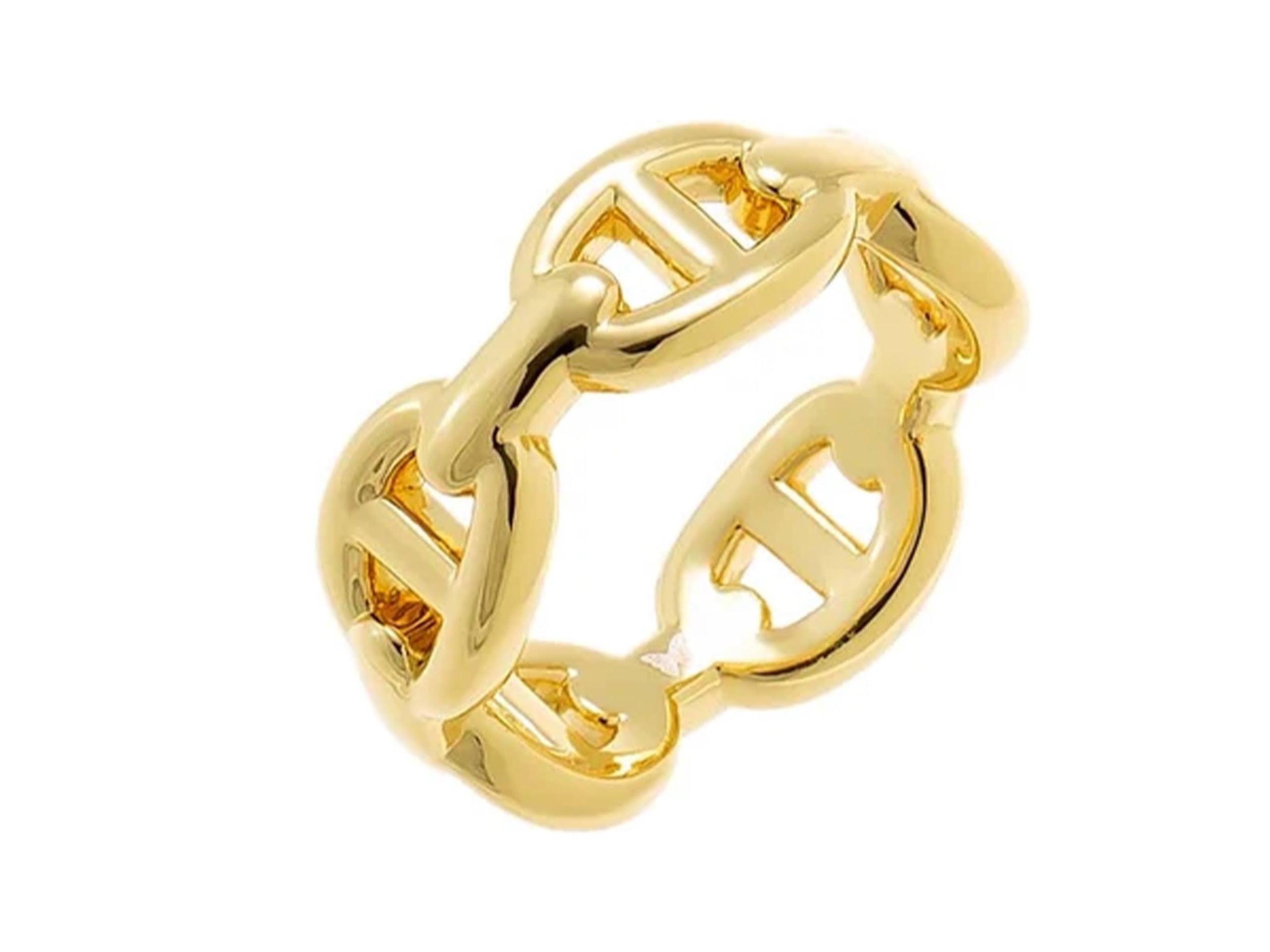 Gold Mariner Link Ring