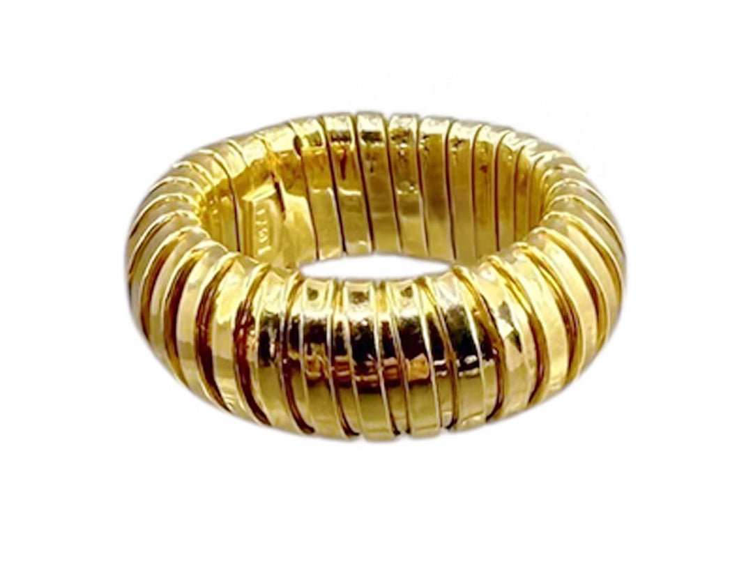 18k Gold Tubogas Ring