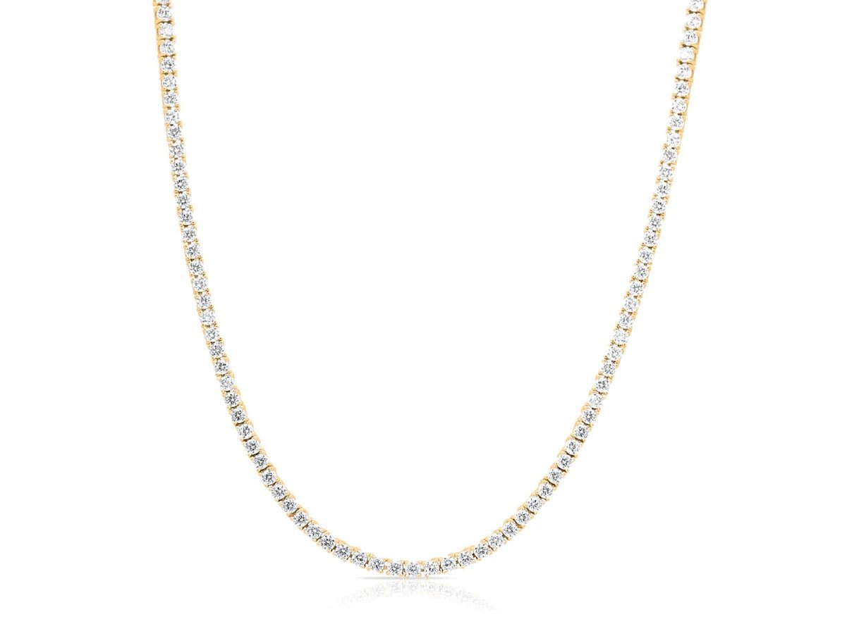 Gold Tennis Necklace