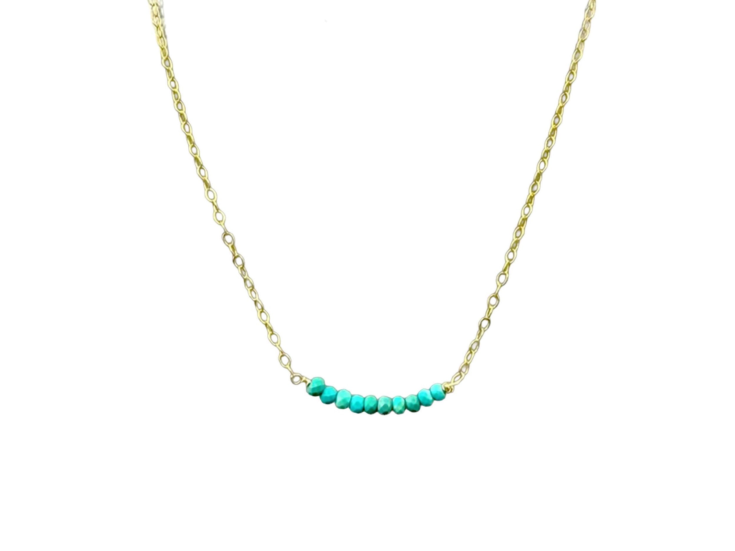 Turquoise Segment Necklace