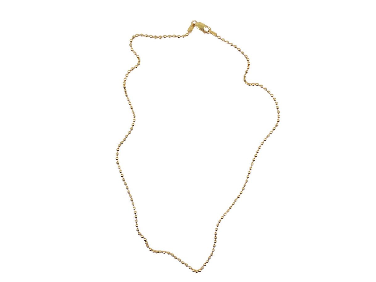Gold Beaded Chain