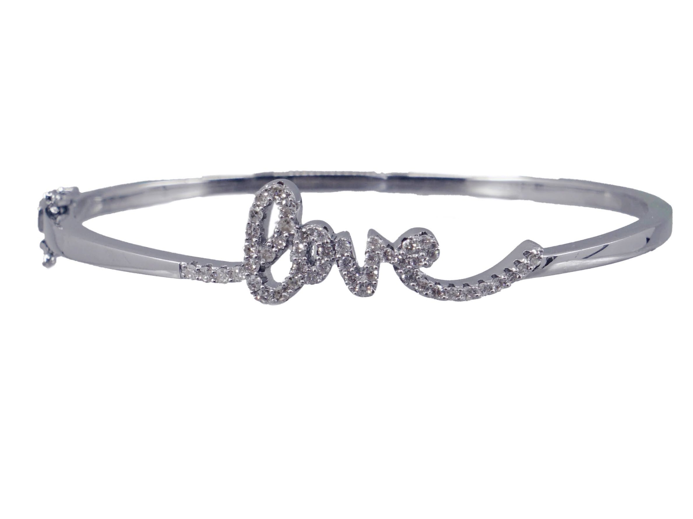 SS Love Bangle with Diamonds