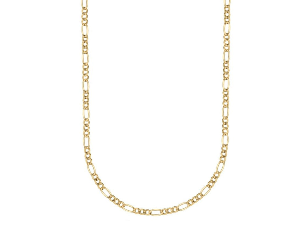 14k Figaro Link Chain Necklace