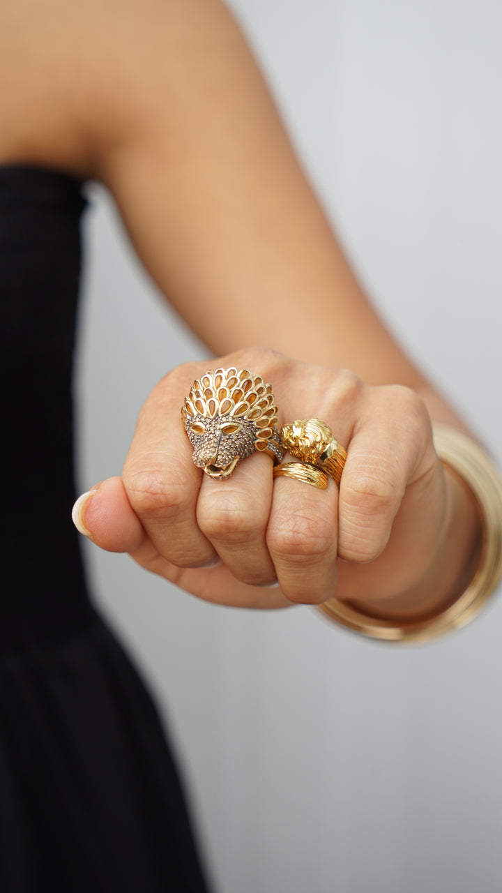 1960s Lion Ring