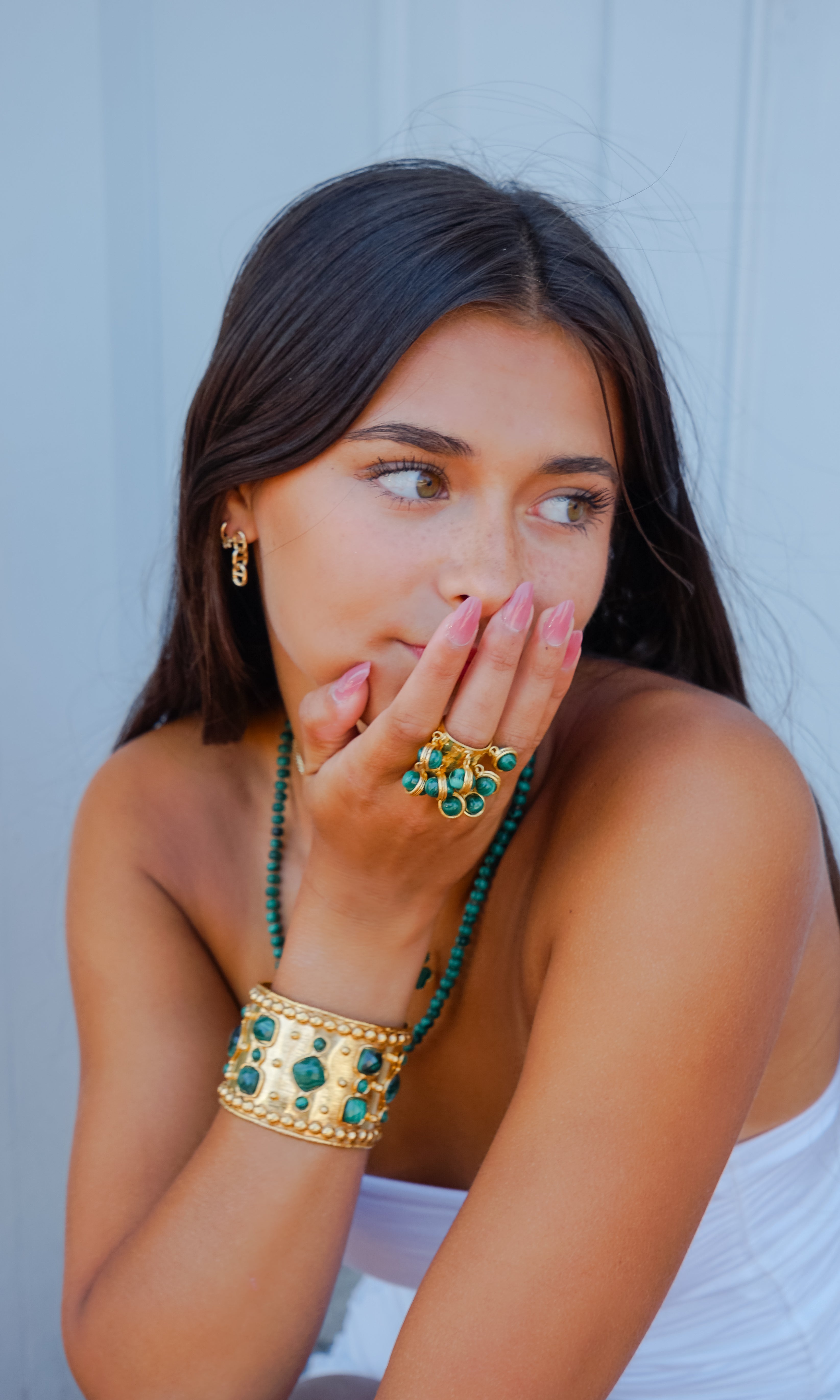 Malachite Candies Ring
