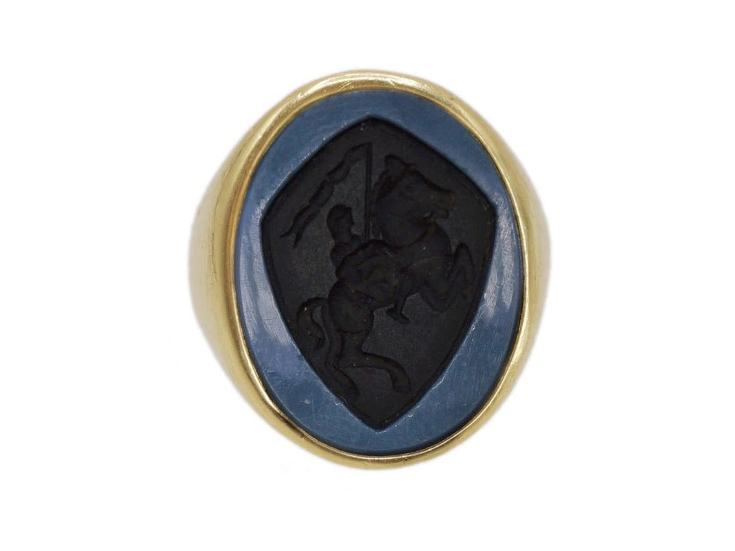 14k Late Victorian Intaglio Ring