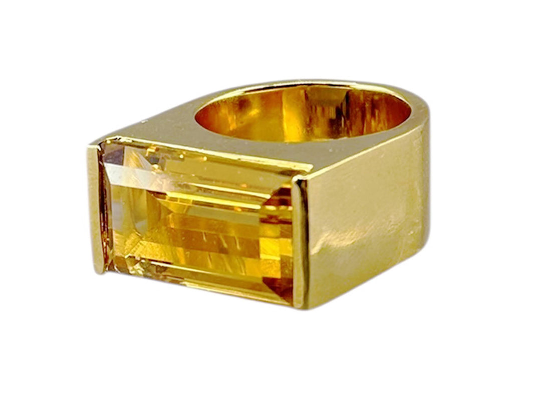Citrine Castillo Ring