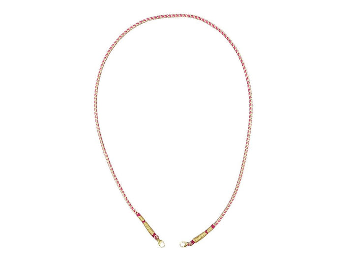 Pink Braided Indian Cord