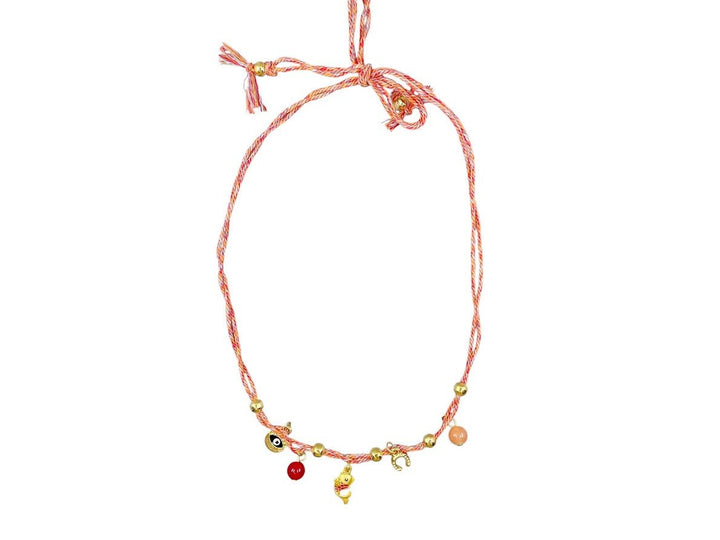Orange Magical Charm Necklace
