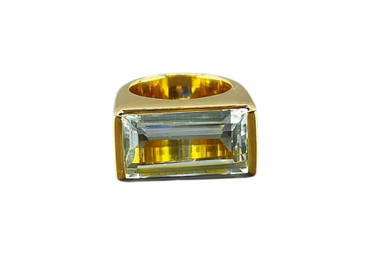 Lemon Quartz Castillo Ring