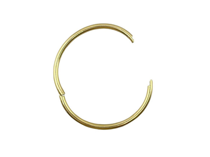 Gold Hinged Slim Bangle