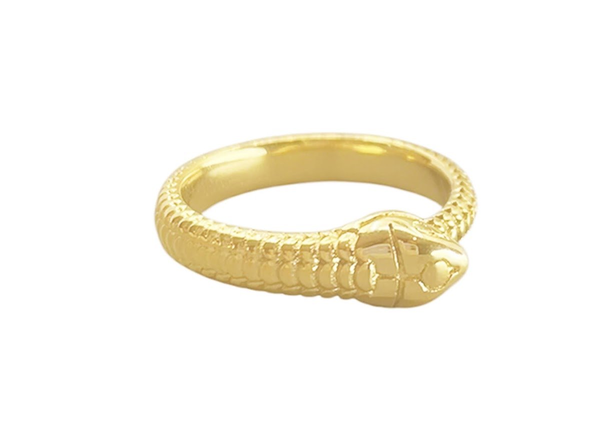 Gold Snake Ring