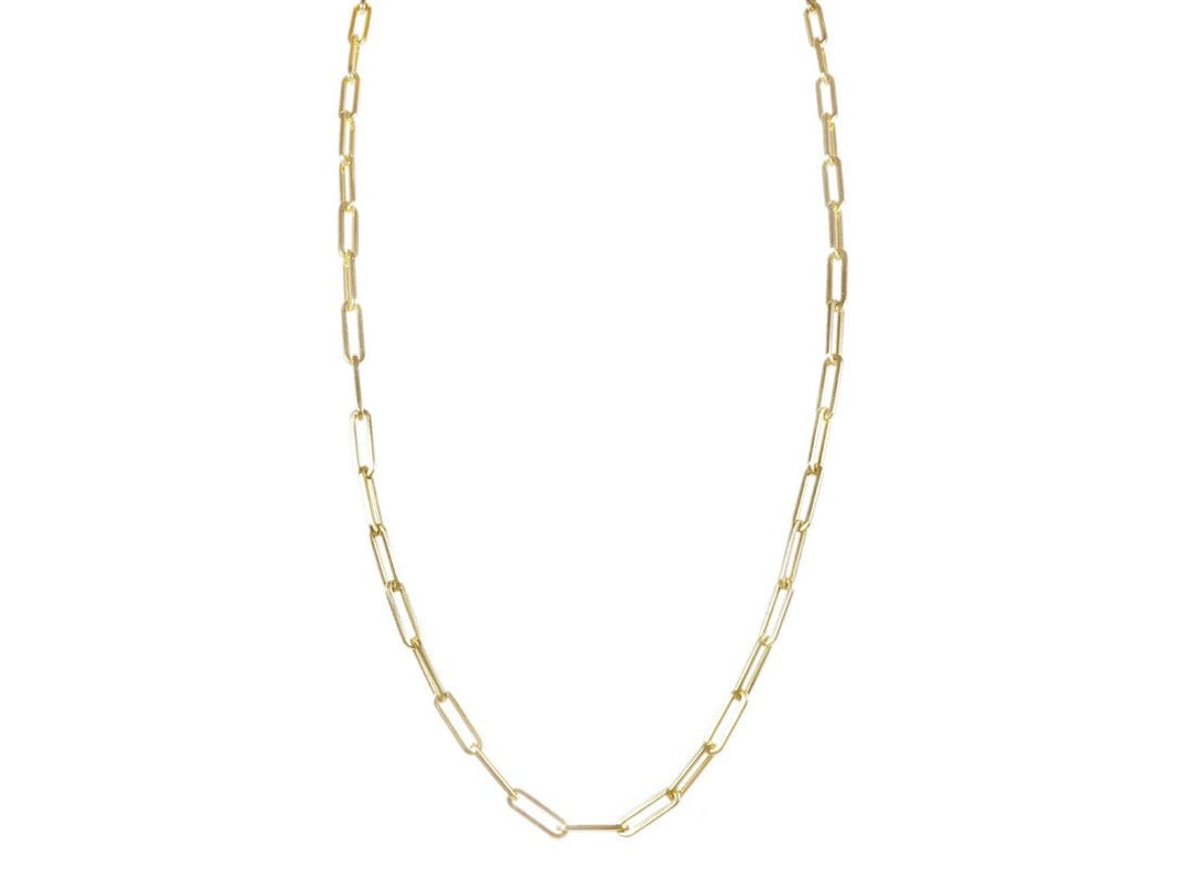 14k Paper Clip Chain