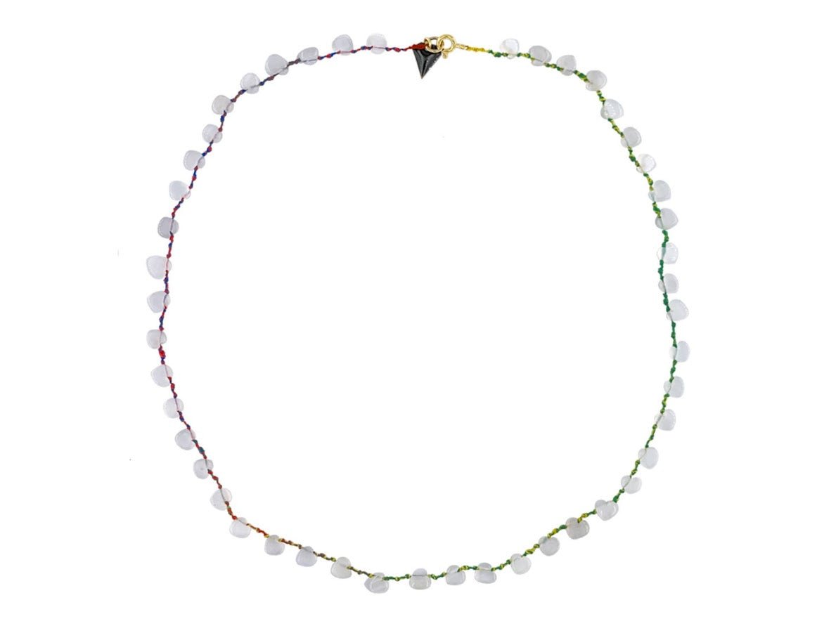 Moonstone Heart Necklace