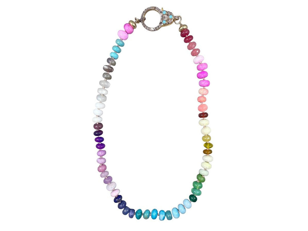 Jeweled Rainbow Necklace