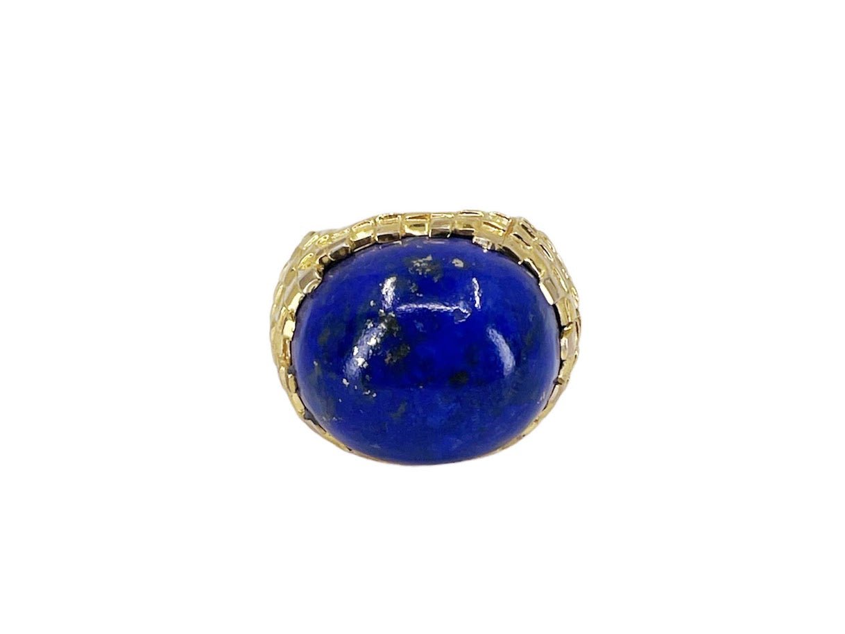 Lapis Tile Ring
