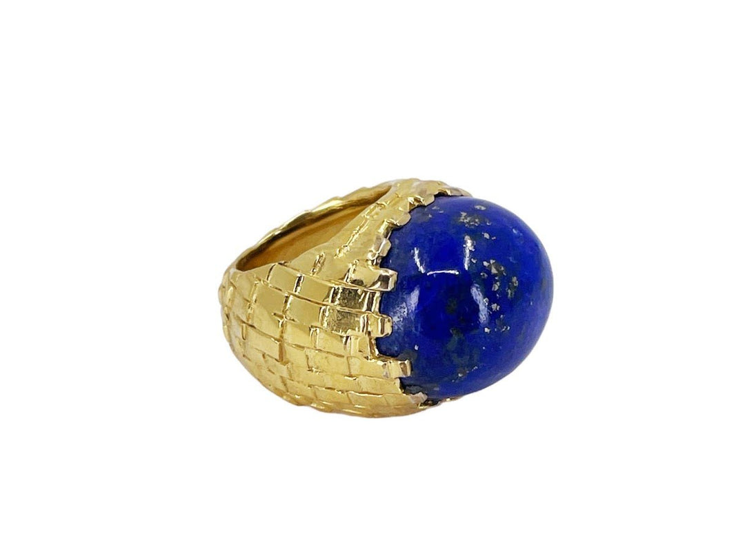 Lapis Tile Ring