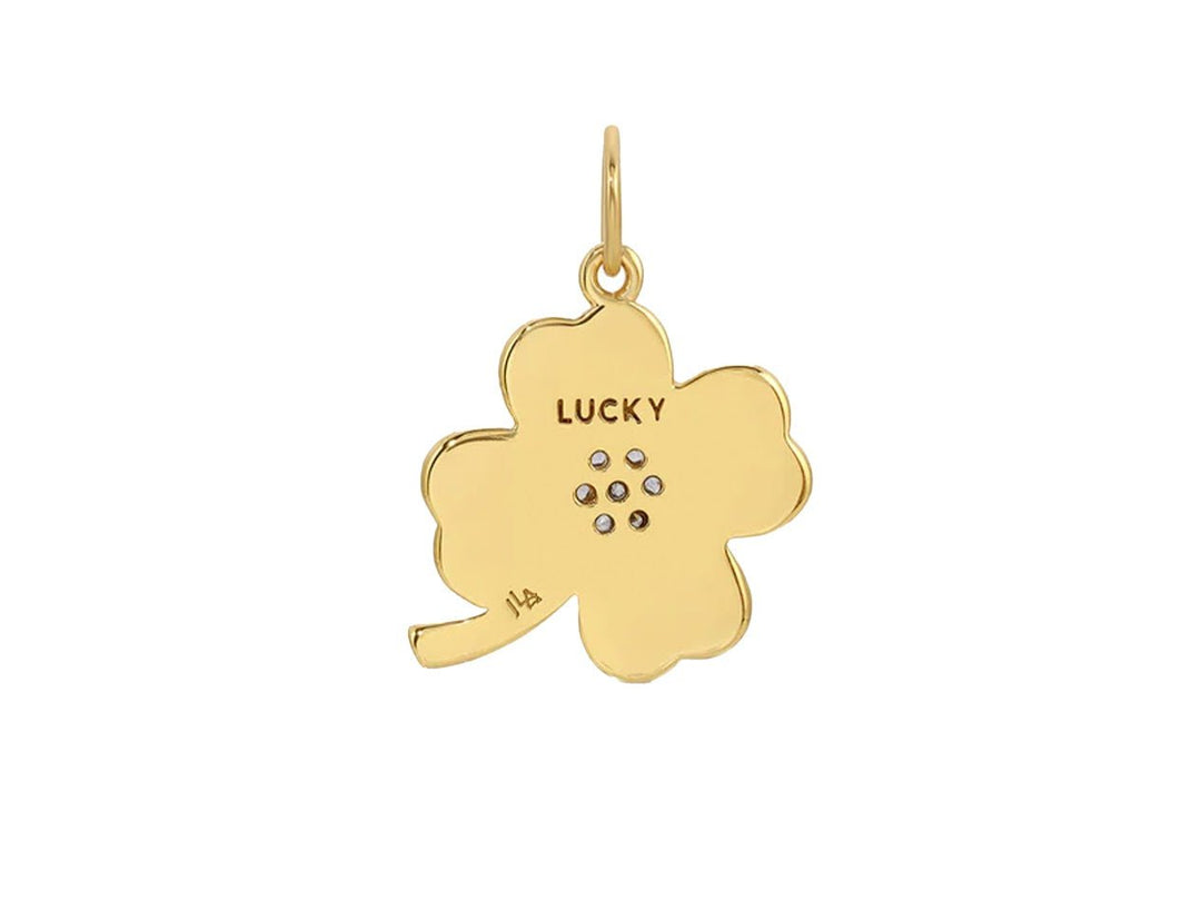 Lucky Clover Charm Necklace