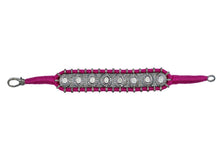 Load image into Gallery viewer, SS Handmade  Hot Pink Macrame Diamond Bracelet
