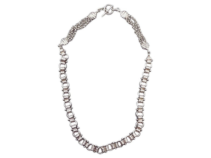 Vintage Sterling Silver Chain Necklace