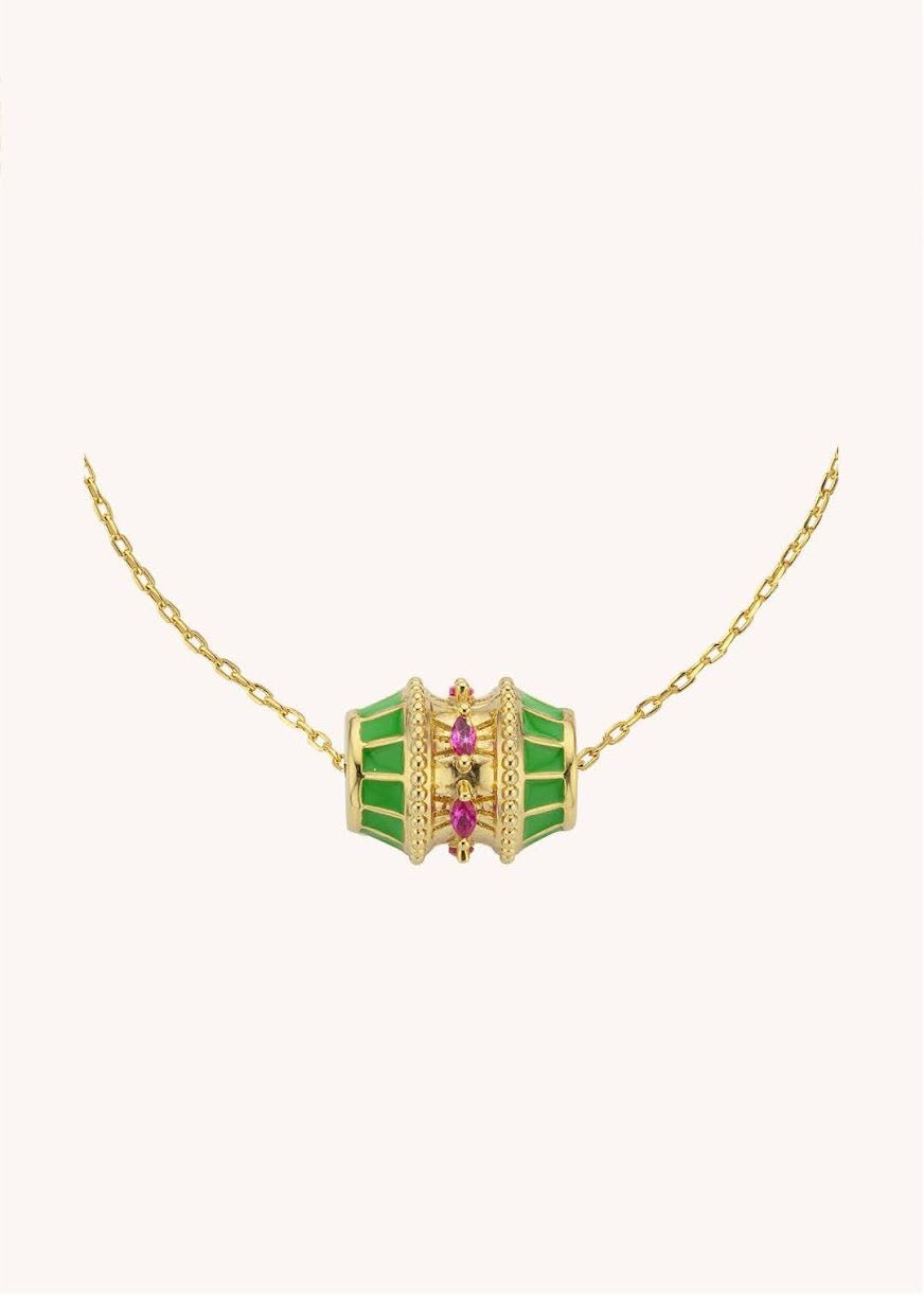 Green Talisman Necklace