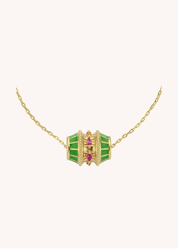 Green Talisman Necklace