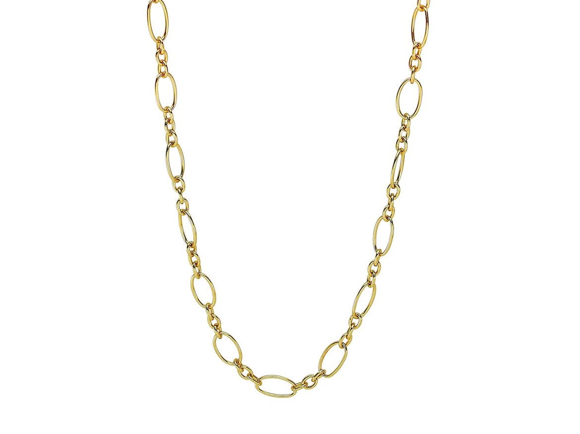 Gold Chunky Oval Link Chain