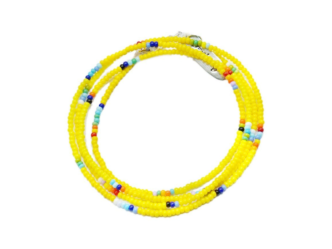 Yellow Sammy Wrap Bracelet