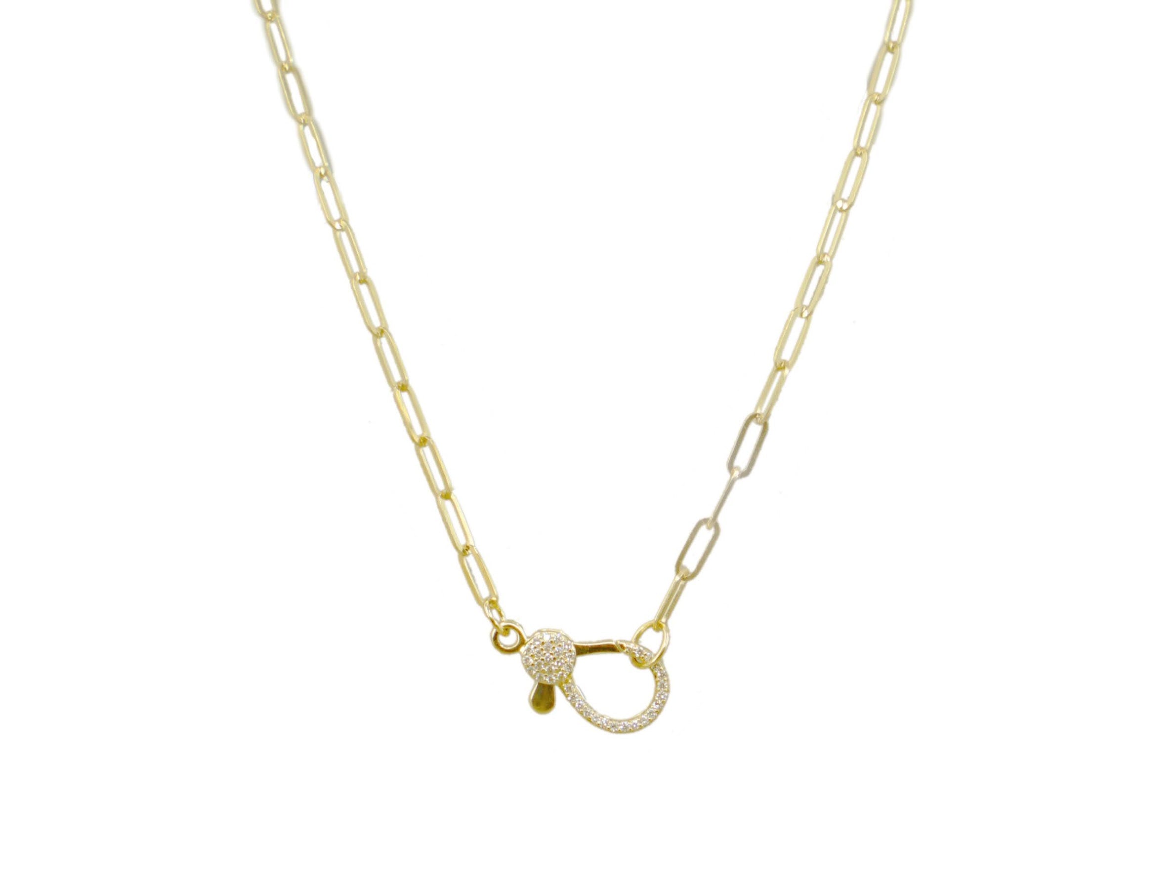 14k Icon Chain with Diamonds