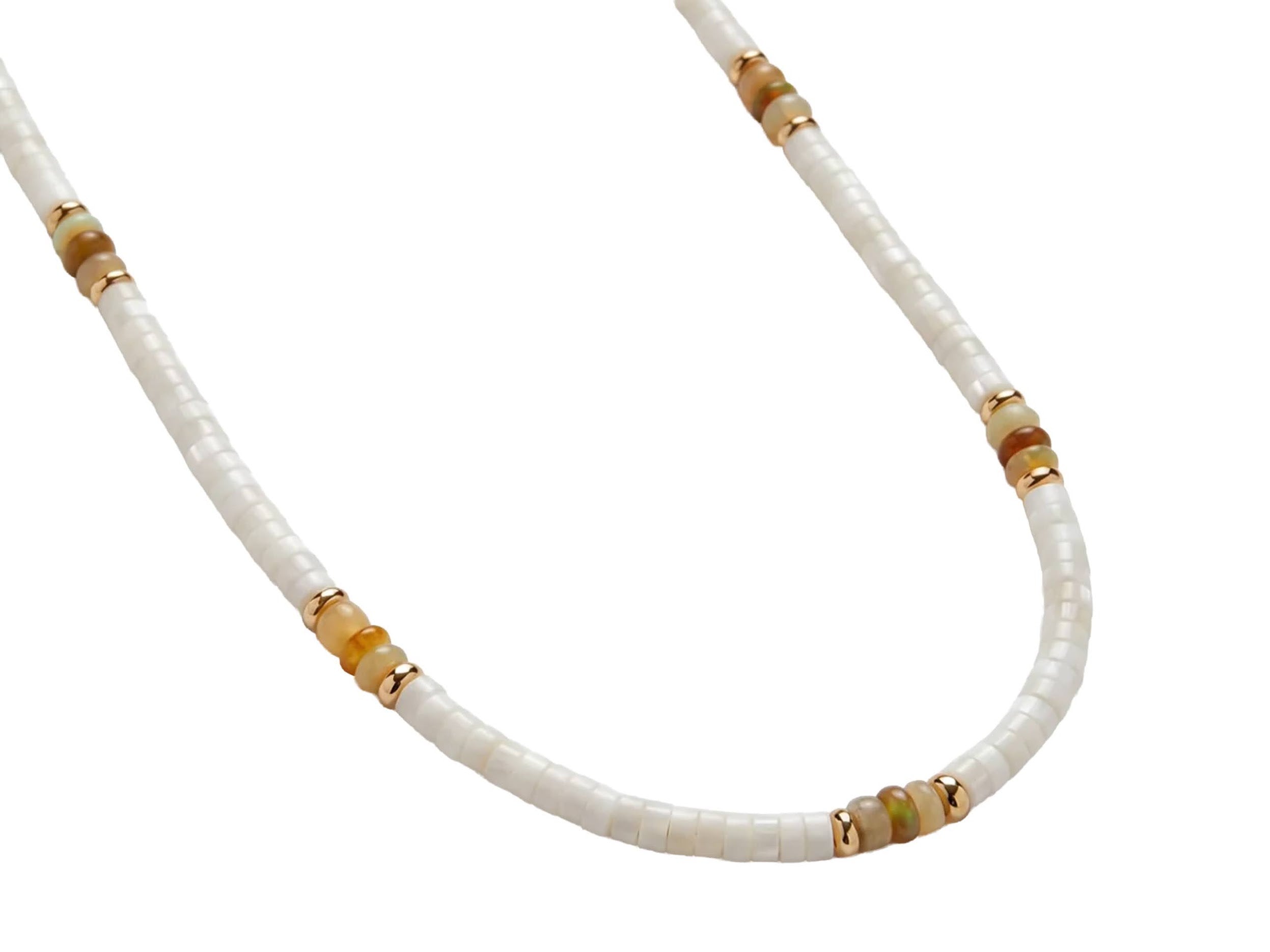 MOP and Opal Necklace